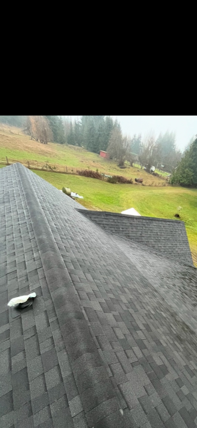 Roof detail — ridge work